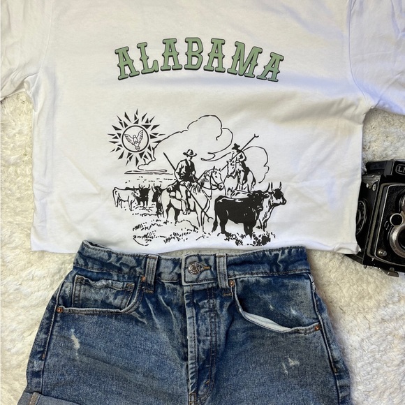 Handmade Alabama Crop Top - Picture 2 of 2